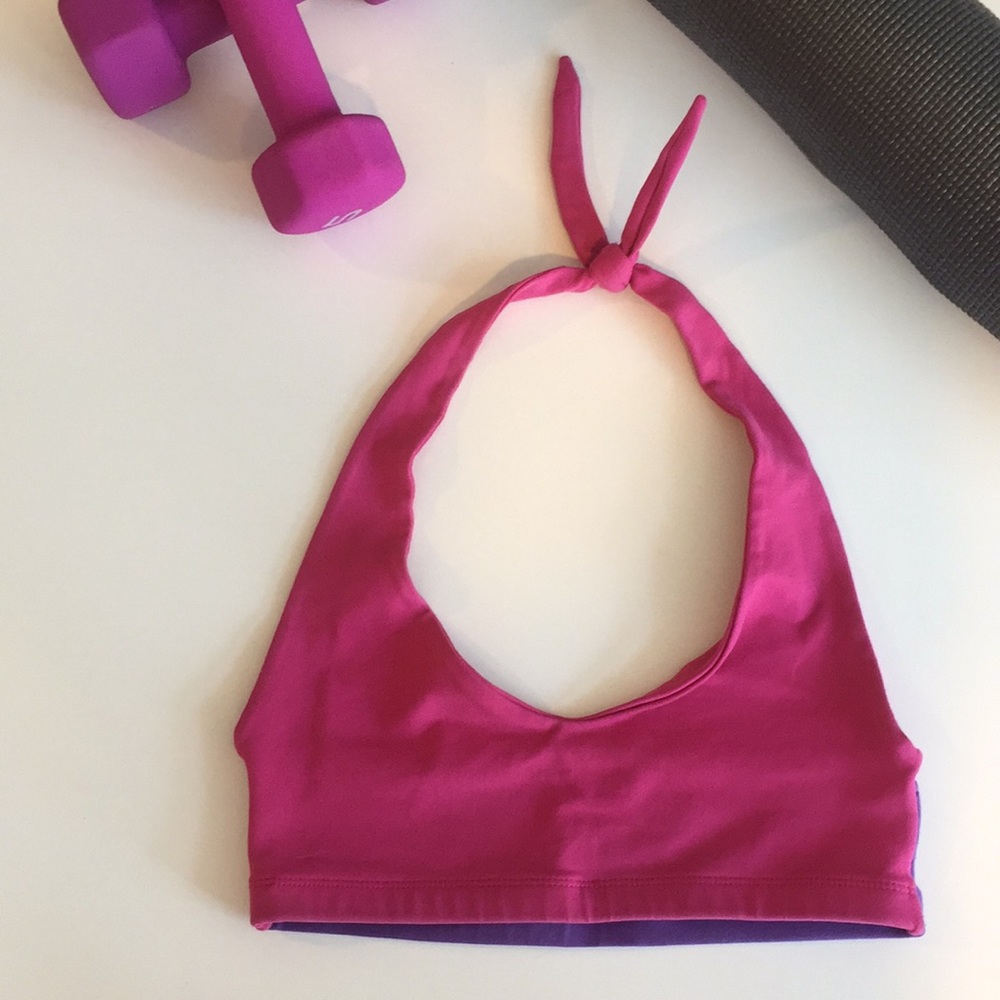 Zumba pink sport bra